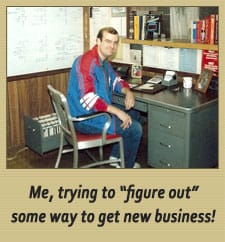 Dan at his desk