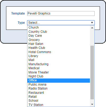 CleanQC Quick Start Building Type Screenshot