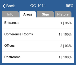 Area Inspection Snapshot