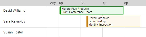 CleanGuru Scheduling Screen Shot